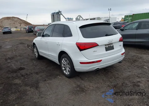 2013 Audi Q5 2.0T Premium z USA, uszkodzony, nr VIN WA1LFAFP5DA019630